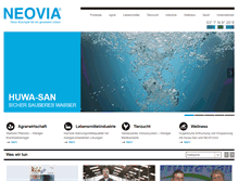 Tablet Screenshot of neovia.de